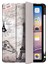 Desen Baskı Pu Deri Üç Katlı Kalem Yuvası Apple iPad Air (2020 2022) Eyfel Kulesi Tablet Kılıfı (Yurt Dışından) 4