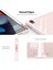 Apple iPad 10.9 (2022) Yumuşak Tpu Pc Deri Kalem Tutuculu Üç Katlı Standlı Tablet Kılıfı (Yurt Dışından) 2