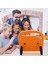 iPad Mini 4 3 2 1 Serçe Desenli Çocuk Dostu Eva Telefon Koruma stand Turuncu Tablet Kılıfı (Yurt Dışından) 4