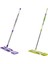 Teleskopik mikrofiber mop, pratik ve hafif temizlik aracı, uzun kullanım sağlar. 1