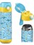 Çocuk Su Şişesi Yalıtımlı Paslanmaz Çelik Su Şişesi Bpa Içermez Sızdırmaz Okullar ve Anaokulları Için Bardak Kapaklı Çocuk Şişesi (350ML) (Yurt Dışından) 1
