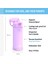 ， Geniş Ağızlı Kapaklı 16 Oz Paslanmaz Çelik Vakumlu Termos Neon Mor (Yurt Dışından) 3