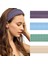 Set Women Striped Wide Headband Women Hair Non-Slip Wrap Elastic Fashion Headband Exercise Yoga Running Headband Women Hair Accessories (Yurt Dışından) 1