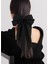Silky Satin Bow Hair Accessories 2 Pieces Women's Large Bow Hairband Extra Large Long Tail White Hair Bow Black Hair Bow Large Hair Clip (Yurt Dışından) 4