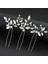 Women's Hair Accessories Wedding Hairpin Set Girls Silver Flower Hairpin Bridal Headdress Suitable For Brides, Bridesmaids, Parties (Yurt Dışından) 3