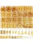 280PCS Women Hair Accessories Braid Hair Ties Loc Jewelry For Long Braids Adjustable Gold Hair Tie Ring Hair Accessories For Braids Decoration Long Hair Locks Accessories (Yurt Dışından) 1