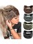 Women's Wide Headband Black Fashion Turban Bohemian Thick Hairband Large Sports Yoga Turban Hairband Hair Accessories (4 Pack) (Yurt Dışından) 1