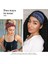 Women's Wide Headband Knotted Non-Slip Headband Soft Turban Headband Hair Accessories Bohemian Solid Color Women Yoga Exercise 6 Pack (Yurt Dışından) 4
