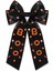 Halloween Bow Hair Accessories Hairpin Candy Corn Pumpkin Ghost Hair Bow Large Orange Black Hairband Hairpin Halloween Costume Costume Gift (Yurt Dışından) 2