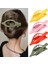 Women's Flat Hairpins Thick And Thin Hair French Concord Crocodile Hairpins Large Hairpins 4 Pieces Matte Duck Down Hairpins (Yurt Dışından) 1