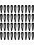 40 Pieces Black 2 Inch Hair Clips Women Metal Snap Hair Clips Accessories (Yurt Dışından) 2