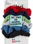 Waffle Knit Elastic Band Navy, White, Red, Blue, Grey And Black Women's Headbands 6-Pack (Yurt Dışından) 1