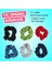 Waffle Knit Elastic Band Navy, White, Red, Blue, Grey And Black Women's Headbands 6-Pack (Yurt Dışından) 4