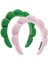 Spa Headbands For Face Washing Or Facial 2 Piece Set Skin Care Headband Fluffy Makeup Headband For Face Washing, Facial Mask, Skin Care (Yurt Dışından) 1