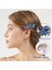 The Flower Luxury Design Hairpin Is Also A Perfect Mother's Day Gift For Mom (Dark Blue) (Yurt Dışından) 4