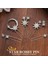 Casdre Star Shape Rhinestone Hair Clip Bridal Hair Accessories Sparkling Crystal Bridal Wedding Hair Accessories For Women And Girls (5 Pack) (Yurt Dışından) 3