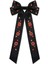 Halloween Hair Bow Women Beaded Ghost Hairpin Long Tail Satin Bow Hairpin Halloween Hair Accessories Women (Yurt Dışından) 2