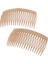 French Hair Comb Curved Beige French Twist Hair Comb Decorated Strong Fixed Hair Clip Suitable For Styling Girls Hair Accessories (Yurt Dışından) 2