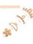 Pcs Women's Hairpins Thick Hair Flower Claw Clips Non-Slip Hair Accessories Multiple Styles Neutral Color Hairpins Very Suitable For Girls (Yurt Dışından) 3