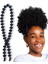 Adjustable Length Hairband | Women's Long Padded Headband For Thick, Braided, Curly, Natural Hair Elastic, Non-Slip Design (Black 1 Pack) (Yurt Dışından) 1