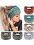 Women's Wide Headband Knotted Non-Slip Headband Soft Turban Headband Hair Accessories Bohemian Solid Color Women Yoga Exercise 6 Pack (Yurt Dışından) 1