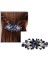 The Flower Luxury Design Hairpin Is Also A Perfect Mother's Day Gift For Mom (Dark Blue) (Yurt Dışından) 3