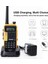 Baofeng Uvs9 Plus 8W 2200MAH Fm Uhf/vhf El Telsiz +Yedek Batarya Sarı 4