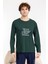 Erkek Penye Pamuk Regular Kalıp Sıfır Yaka Kaliteli Pijama Takımı A803123 5