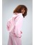 Kadın Timeless Oversize Pembe Hoodie Sweatshirt 3