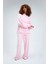 Kadın Timeless Oversize Pembe Hoodie Sweatshirt 4