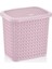 Pembe Pudra Örgü Desenli 4.5 Litre Kalgonluk 1
