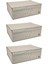 Tekno Trust Kahverengi Kahverengi Çok Amaçlı Kutu 3'lü Kumaş Type 0 3 Orta (26-50 Çap) 50 x 40 1