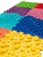 Türkçe 8 Modüllü Ortopedik Halı Çocuk Duyu Matları Renkli Puzzle Çocuk Masaj Halıları OH801 Hayır H 3