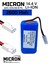 Tekno Trust Mavi Xiaomi Mi Vacuum Mop 2in1 Essential Batarya (Mjstg1) 14.4V 2600MAH Robot Süpürge Batarya Değiş 1