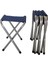Tekno Trust Metal 4 Kişilik ve Üstü 4 Adet Mavi Katlanabilir Balıkçı Taburesi Seti Spor Mavi Metal 2 kg Katlana 2
