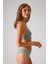4834 Kadın Bralet Sütyen Külot Takım-Mint 2