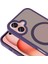 Apple iPhone 16 Plus Kılıf Magsafe Şarj Özellikli Mat Arka Yüzey Sio Kılıf 3
