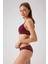 4740 Balenli Soft Push Up Sütyen Külot Takım Mürdüm 4
