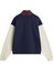 Colorblock Half Zıp Mock Kadın Mavi Sweatshirt 2