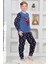 Yeni Sezon Sonbahar/kış Erkek Çocuk Skate 8 Desenli Polar Pijama Takımı 4536 5