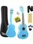 UKX-233BL Mavi Concert Ukulele (Askı Çanta Metod Pena) 1