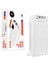 Powerway QC30S 30000 Mah Dijital Göstergeli Kendinden Kablolu Powerbank 1