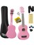 UKX-233PK Pembe Concert Ukulele (Askı Çanta Metod Pena) 1