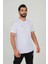 Armin Pamuklu Antrenman Tişört Beyaz S 4