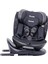 Ultimate 360 ° Dönebilir Yatabilir 0-36 Kg Deri Oto Koltuğu ISOFIX/SIP/LATCH Siyah 5