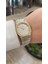 Quartz Çelik Altın/gri Gümüş Kadran 32 mm Kadın Kol Saati 1