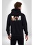 Bleach Anime Kadın Erkek Siyah Kapüşonlu Fermuarlı Baskılı Hırka Sweatshirt 4