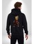 Bebek Groot Guardians Galaxy Kadın Erkek Siyah Renk Kapüşonlu Kanguru Cepli Fermuarlı Pamuklu Oversize Dijital Baskılı Hırka Sweatshirt 2