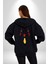 Pennywise Vs Georgie Korku Filmi Kadın Erkek Siyah Kapüşonlu Fermuarlı Baskılı Hırka Sweatshirt 2