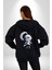 Japon Anime Baruto Momoshiki Kadın Erkek Siyah Renk Kapüşonlu Kanguru Cepli Fermuarlı Pamuklu Oversize Dijital Baskılı Hırka Sweatshirt 3